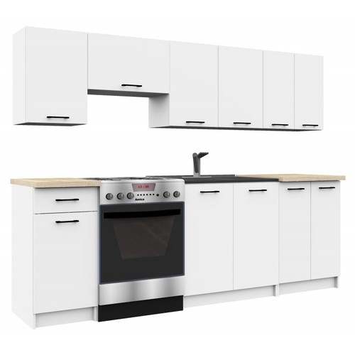 Cucina lineare 240 moderna - 240,