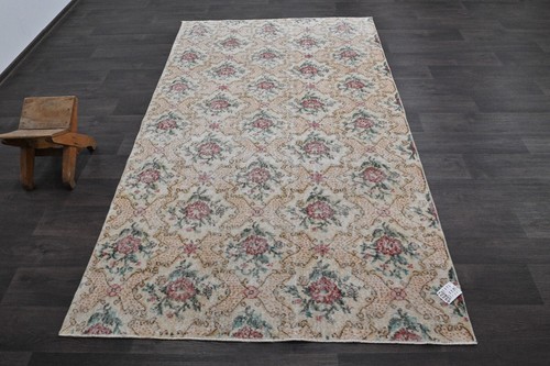 Tappeto vintage turco oushak - vintage,