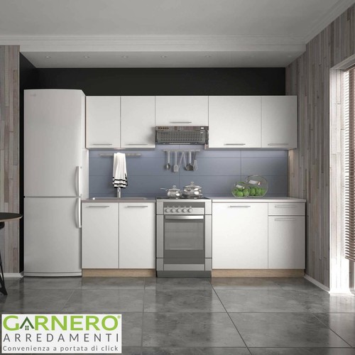 Cucina moderna bianca